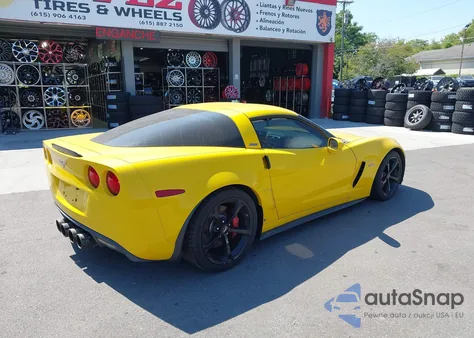 2008 Chevrolet Corvette Z06 Hardtop z USA, uszkodzony, nr VIN 1G1YY26E785124347
